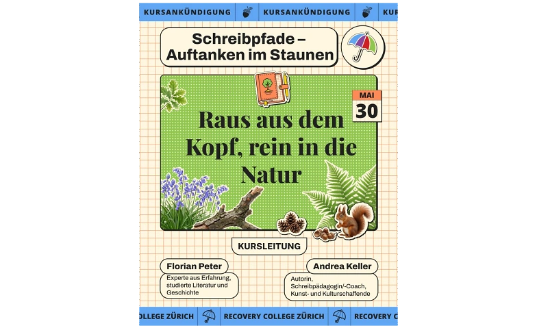 Schreibpfade – Auftanken im Staunen