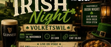 Event-Image for 'Irish Night Volketswil mit Weedrams & T&aacute;in'