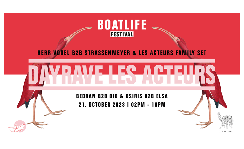 Boatlife Festival: Day Rave by Les Acteurs Flaneur Schiff, Schifflände, 4051 Basel Tickets