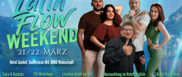 Event-Image for 'Bailaviva Latin Flow Weekend Walenstadt'