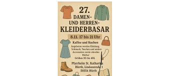 Event organiser of 27. Basar für Damen und Herrenbekleidung