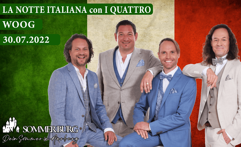 La Notte Italiana con I Quattro ${singleEventLocation} Tickets