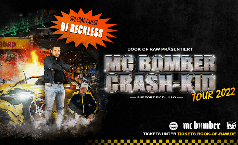 MC Bomber "Crash Kid" Tour 2022 / early Show! Kugl St.Gallen KUGL | Kultur am Gleis, Güterbahnhofstrasse 2b, 9000 St. Gallen Tickets