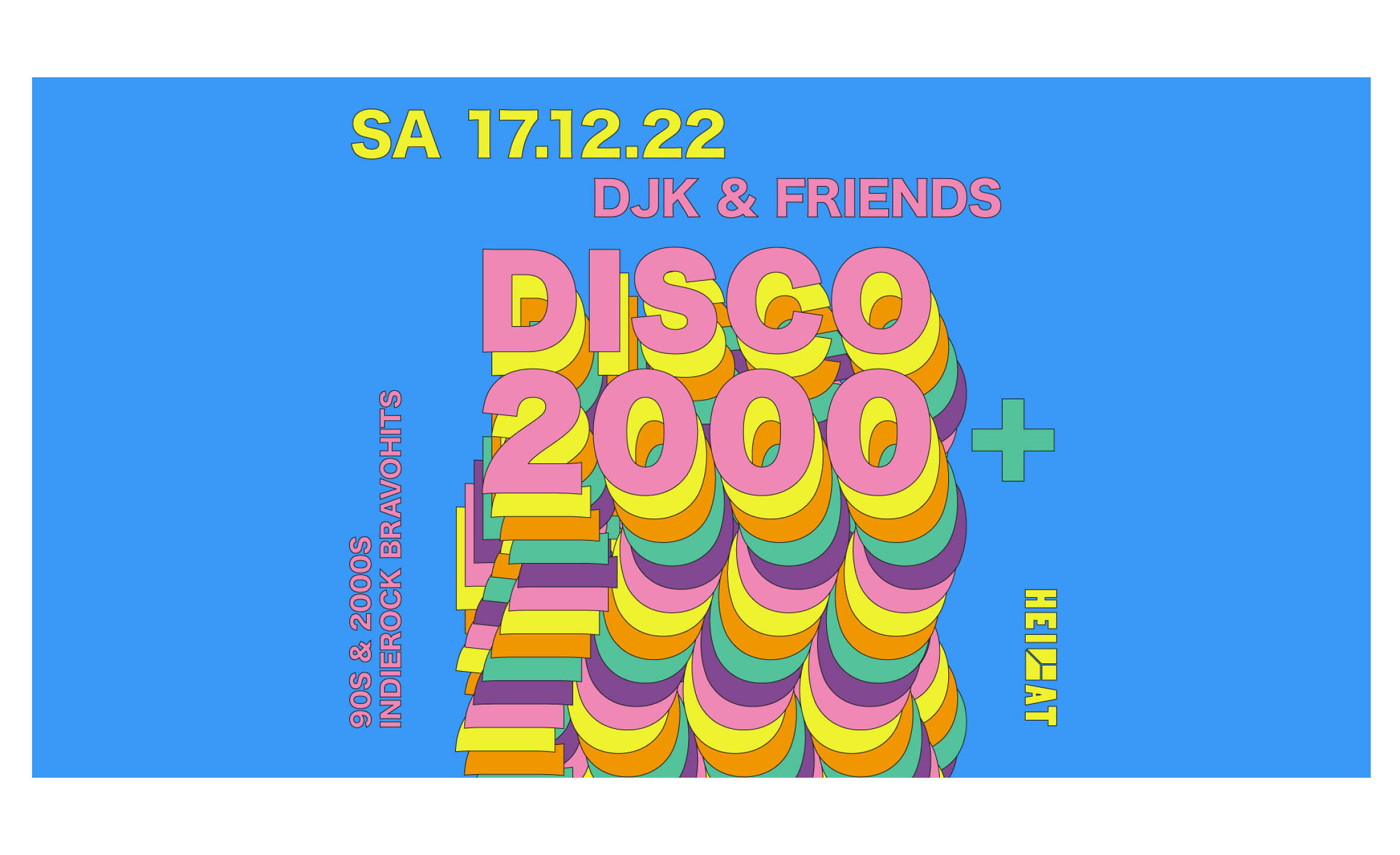 Event-Image for 'DISCO 2000! 80s, 90s & 2000s at HEIMAT'
