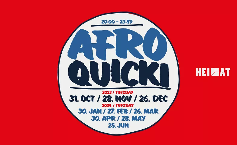 Afro-Quicki MAY Heimat, Erlenmattstrasse 59, 4058 Basel Tickets