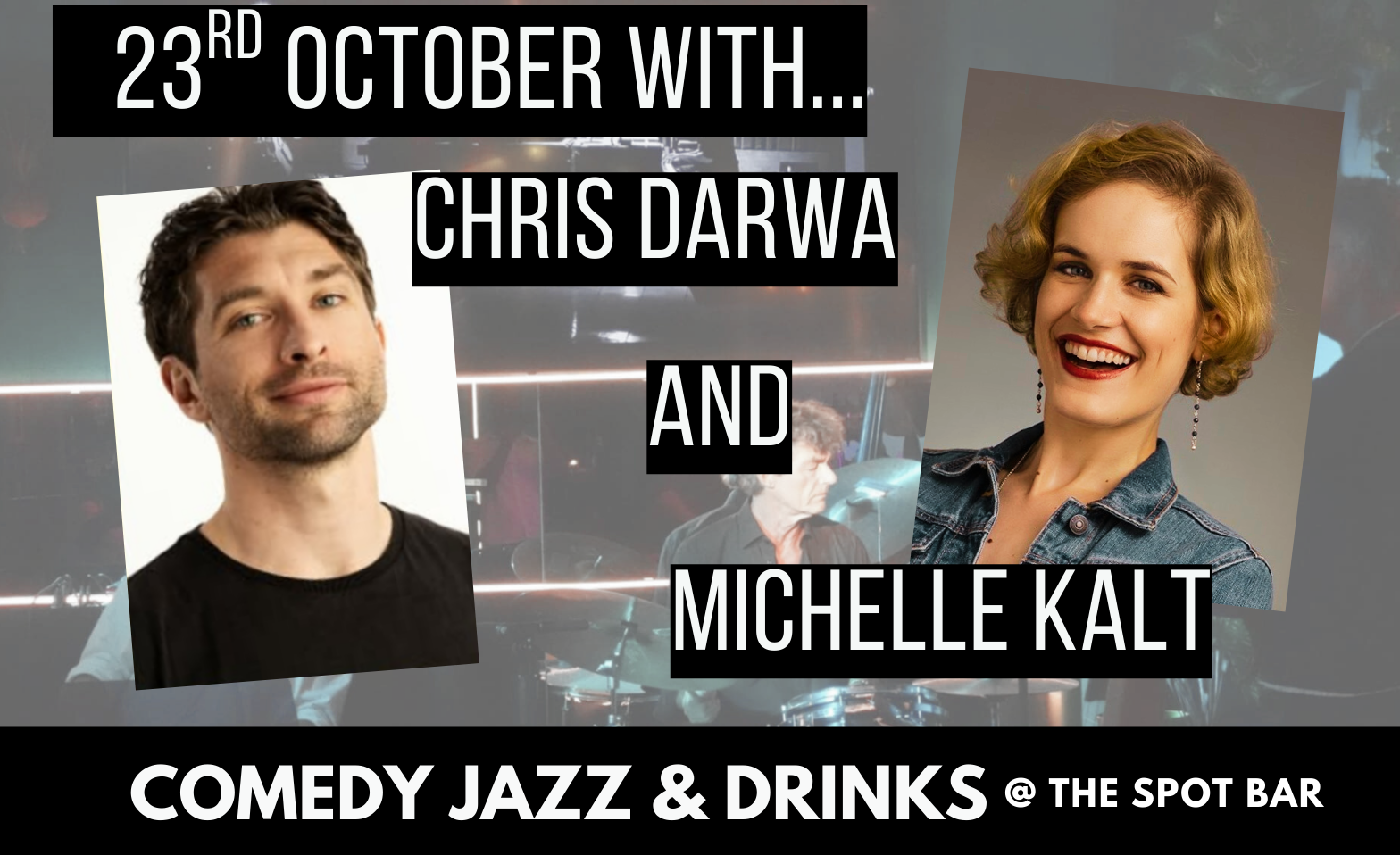 Comedy, Jazz &amp; Drinks Tickets