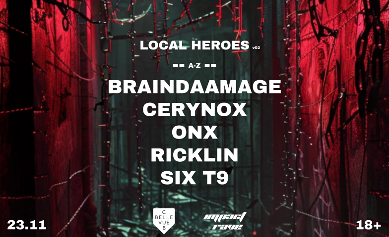 IMPACT RAVE - Local Heroes Club Bellevue, Freieckgasse 9, 8001 Zürich Tickets