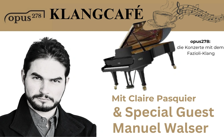 Klang-Caf&eacute;:  Klavierkl&auml;nge zum Kaffee im Fazioli-Raum Tickets