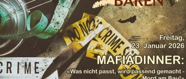 Event-Image for 'MAFIADINNER: «Was nicht passt, wird passend gemacht»'