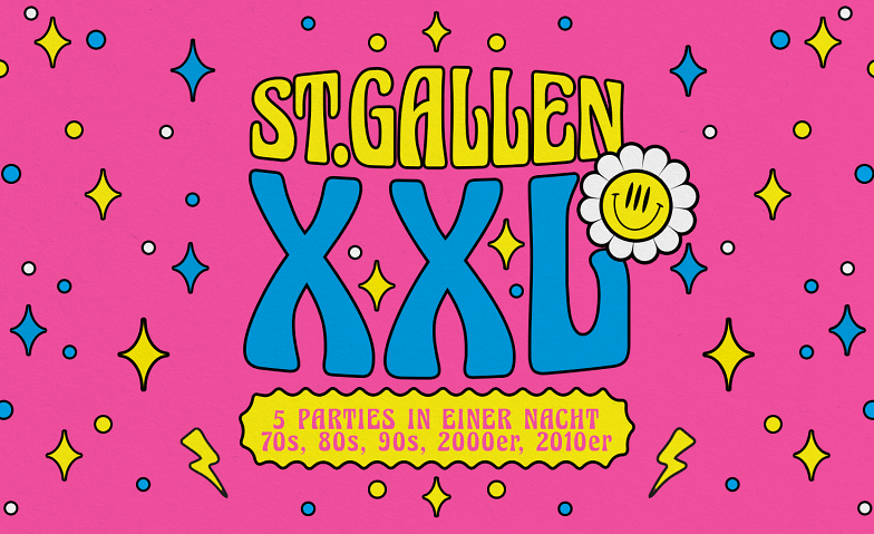 XXL St.Gallen - 5 Parties in einer Nacht | Kugl KUGL | Kultur am Gleis, Güterbahnhofstrasse 2b, 9000 St. Gallen Tickets