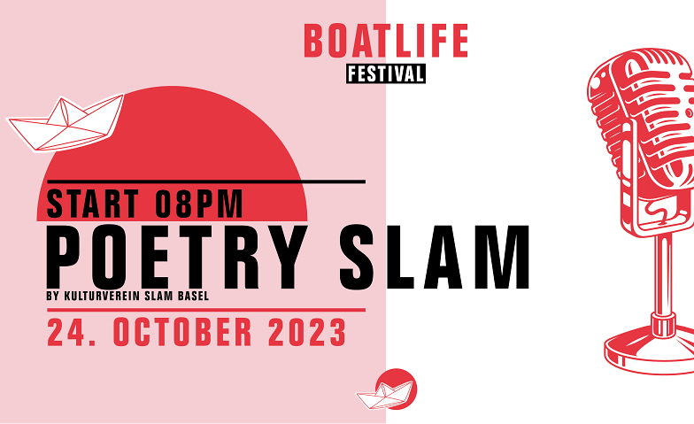 Boatlife Festival: Poetry Slam Flaneur Schiff, Schifflände, 4051 Basel Tickets