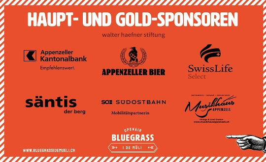 Sponsoring-Logo von Bluegrass Openair Urnäsch (mit gedeckten Sitzplätzen) Event
