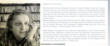 Event-Image for 'Hommage an Peter Bichsel und seine «Milchmann»-Geschichten'