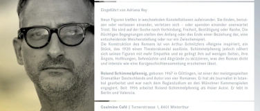 Event-Image for 'Roland Schimmelpfennig: Sie wartet, aber sie weiß nicht, auf'