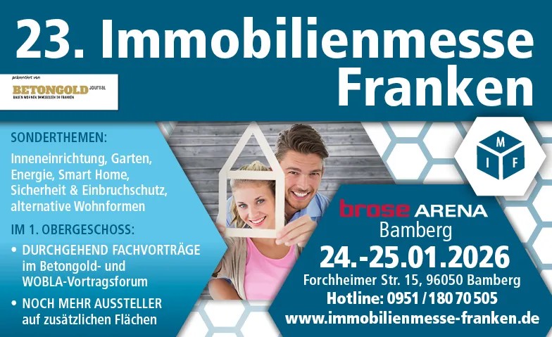 23. Immobilienmesse Franken Billets