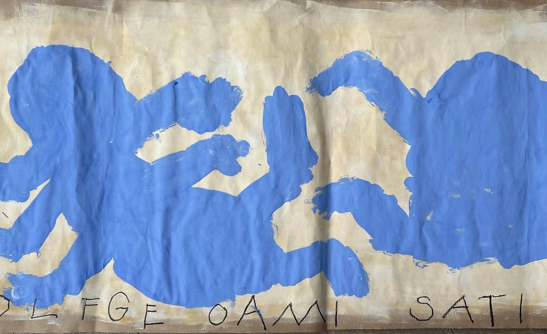 Event-Image for 'Offenes Atelier im September: Blaue Gespenster'