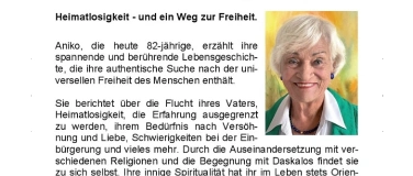 Event-Image for 'Matinée mit Lesung und Erzählung von Aniko Drozdy'