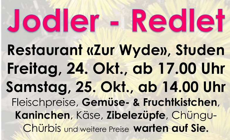 Event-Image for 'Volkstümlicher Redlet'