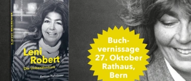 Event-Image for 'Buchvernissage: »Leni Robert – Die Unbezähmbare«'