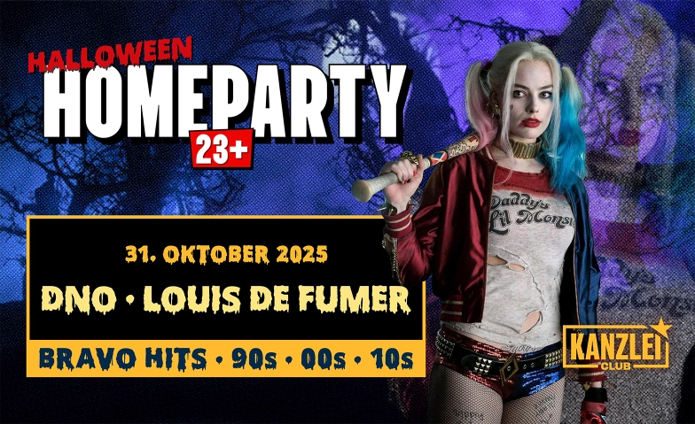 Halloween Homeparty 23+ Kanzlei Club Zürich, Kanzleistrasse 56, 8004 Zürich Billets