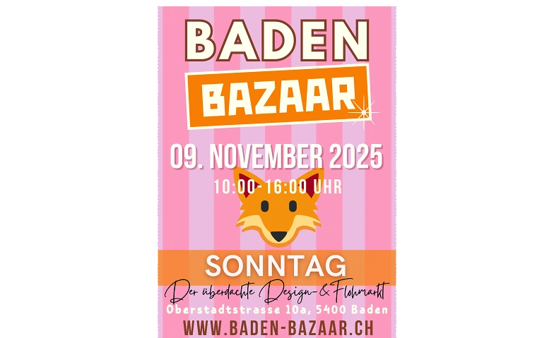 Event-Image for 'Baden Bazaar - der Indoor Kreativ- & Flohmarkt'