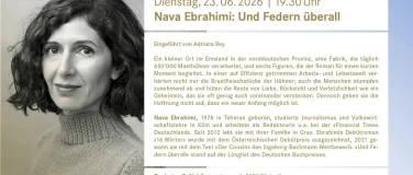 Event-Image for 'Nava Ebrahimi: Und Federn &uuml;berall'
