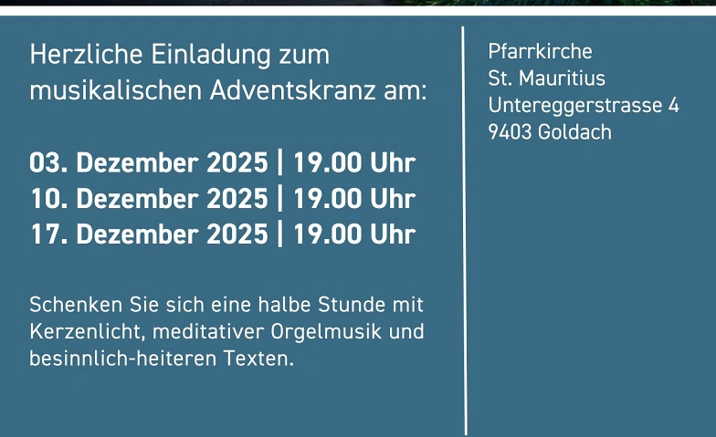 Event-Image for 'Musikalischer Adventskranz'