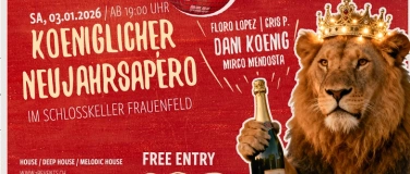 Event-Image for 'Koeniglicher Neujahrsapéro im Schlosskeller'