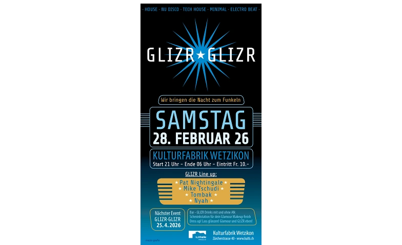 Event-Image for 'GLIZR GLIZR'