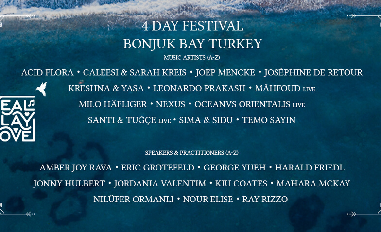 4 Day Festival Bonjuk Bay Bonjuk Bay, Çamlı Mahallesi Taşbükü Sokak, 48000 Muğla Tickets