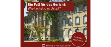 Event-Image for 'Justizreihe &ndash; Ein Fall f&uuml;r das Gericht'