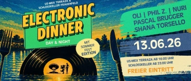 Event-Image for 'ELECTRONIC DINNER MITSOMMERFEST EDITION  Night'
