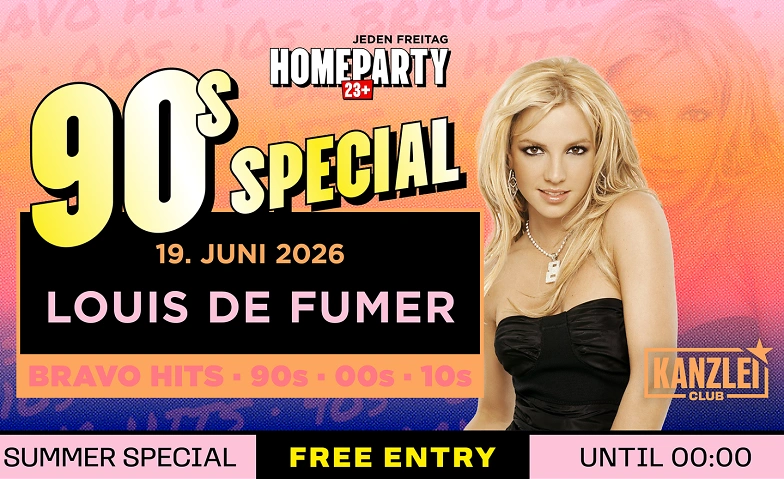 Homeparty - 90s Special 23+ Billets