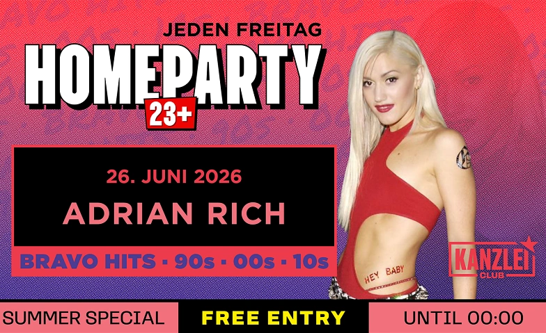 Homeparty 23+ Billets