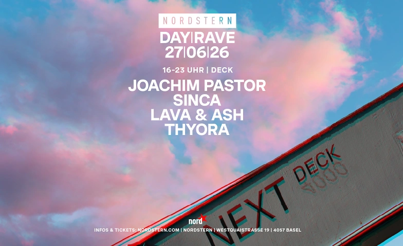 DAYRAVE w/ Joachim Pastor Nordstern, Basel Tickets