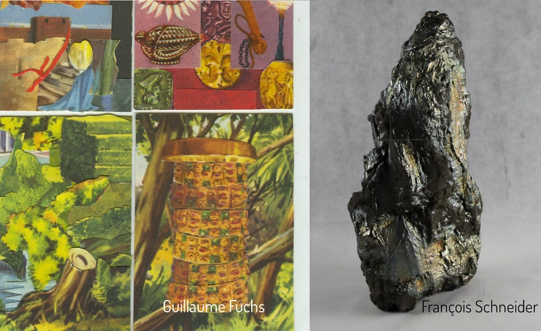Event-Image for 'Exposition: Fran&ccedil;ois Schneider-raku, Guillaume Fuchs-collage'