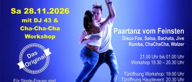 Event-Image for 'Fricktal tanzt - Paartanz vom Feinsten 28.11.26'