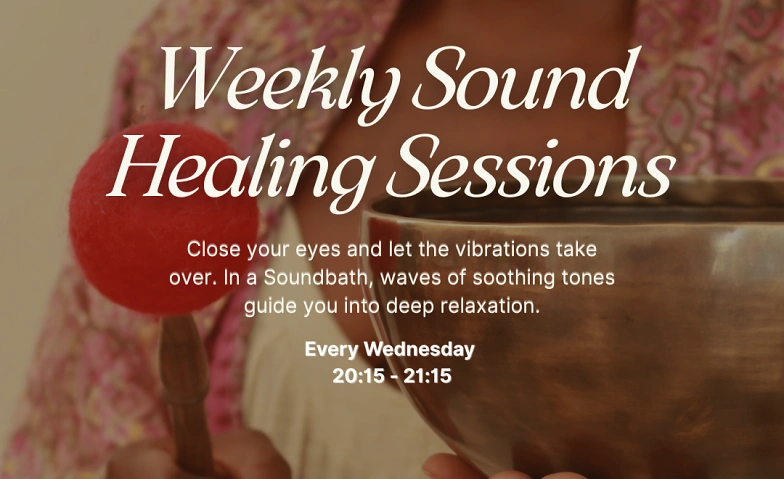 Weekly Sound Healing Session Tickets