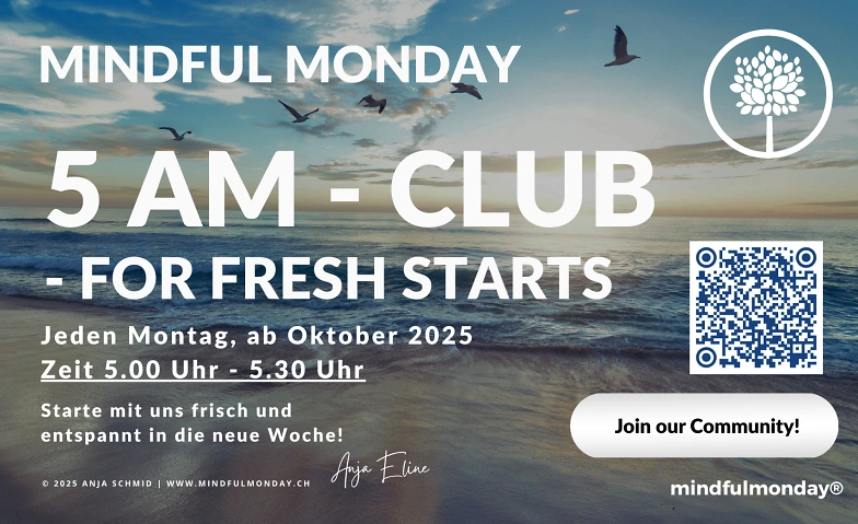 Event-Image for 'Mindful Monday - 5am Club: For Fresh Starts'