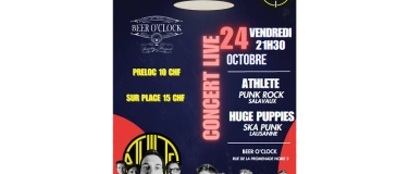 Event-Image for 'UNDERBOC LIVE – ATHLETE & HUGE PUPPIES'