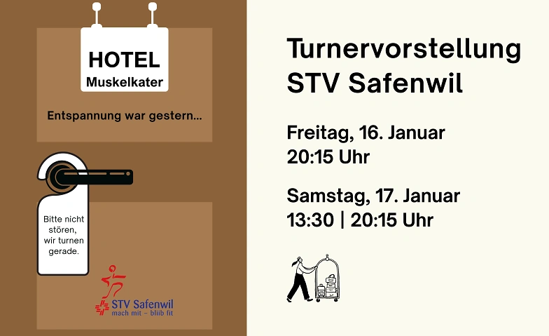 Turnervorstellung 2026 STV Safenwil / Samstagabend Tickets