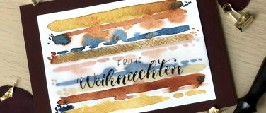 Event-Image for 'Handlettering trifft Aquarell - individuelle Weihnachtskarte'