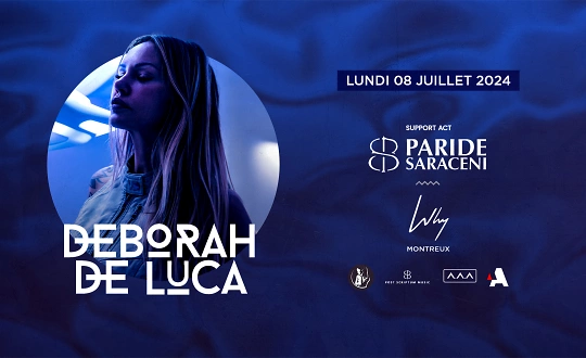 Logo de sponsoring de l'événement DEBORAH DE LUCA @ WHY MONTREUX