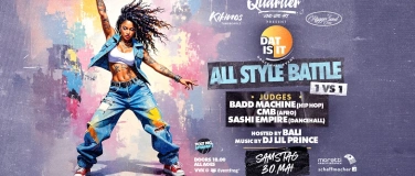 Event-Image for 'ALL STYLE DANCE BATTLE / SA 30. MAI @QUARTIER Klub'