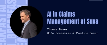 Event-Image for 'AI in Claims Management at Suva: Thomas Bauer'