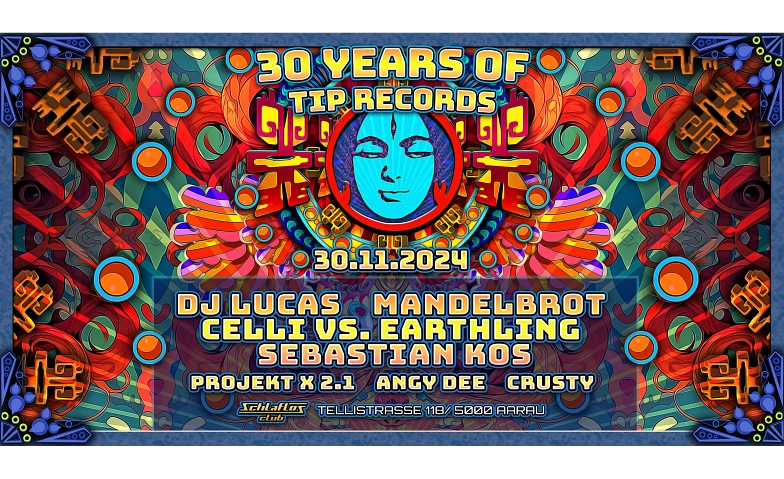 Event-Image for '30 Years of Tip Records W/ DJ Lucas & Mandelbrot'