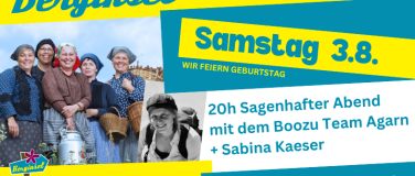 Event-Image for 'Berginsel Jubiläum - SAMSTAG 3.8. Sagenhafter Abend'