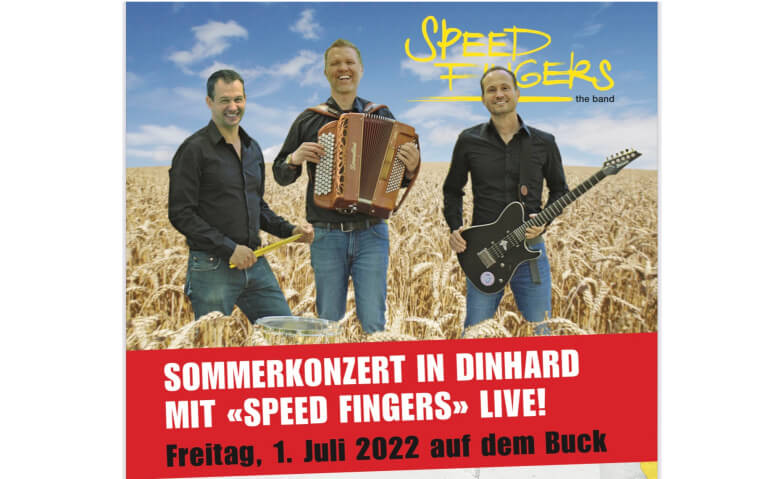 Konzert  „The Speedfingers“ Dinhard, Dinhard Tickets