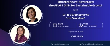 Event-Image for 'Entrepreneurial Advantage:  ADAPT for Sustainable Growth'