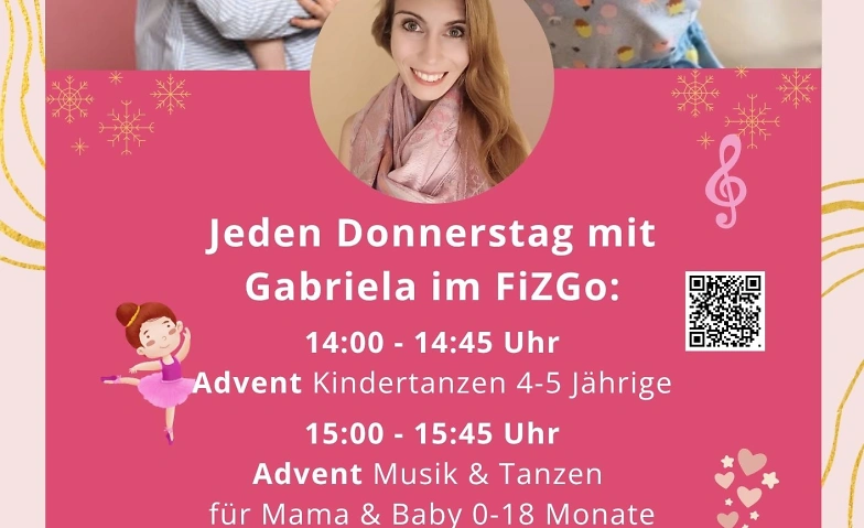 Event-Image for 'Mama und Baby Adventskurs - Musik und Tanzen mit Gabriela'